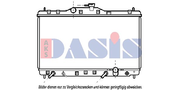 AKS DASIS Radiators, Motora dzesēšanas sistēma 100310N